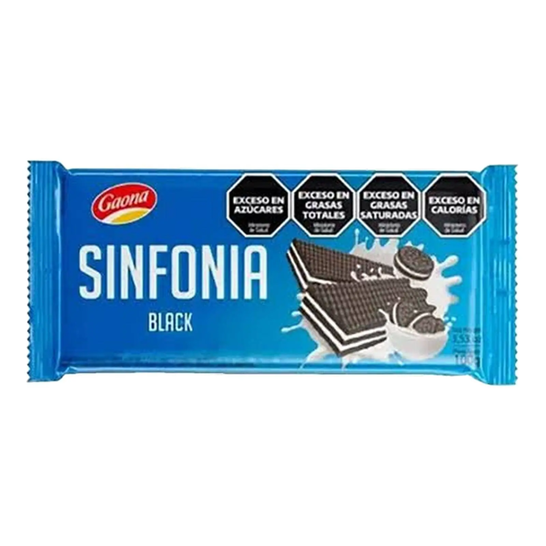 OBLEAS SINFONIA BLACK GAONA 100GS*28
