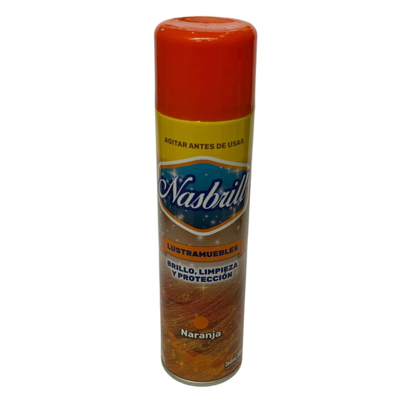 NASBRILL LUSTRA MUEBLE NARANJA 360ML *12