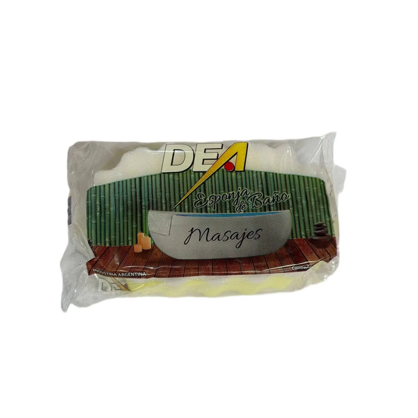 ESPONJA BAÑO MASAJE DEA(X 12U) *72