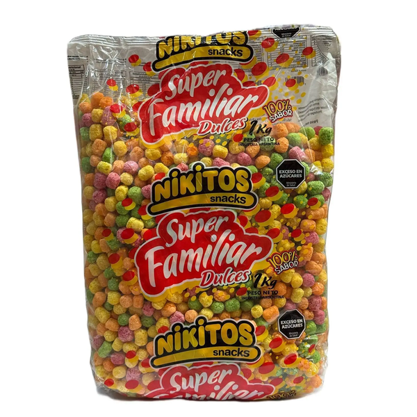 NIKITO BOLITAS COLOR SUPER FLIAR DULCES X1K*6