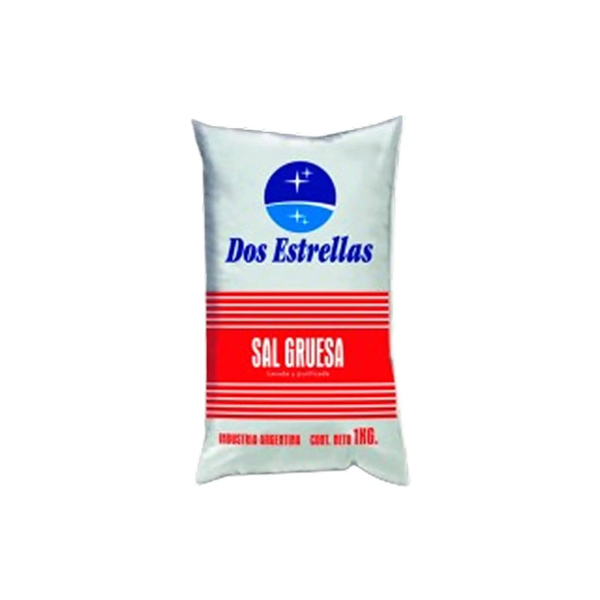 SAL GRUESA DOS ESTRELLAS X1K*10