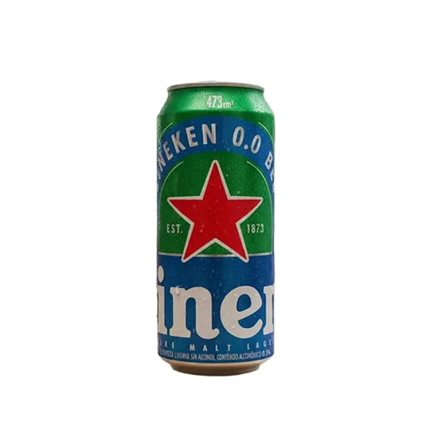 HEINEKEN X 473ML CERVEZA  S/ALCOHOL *6