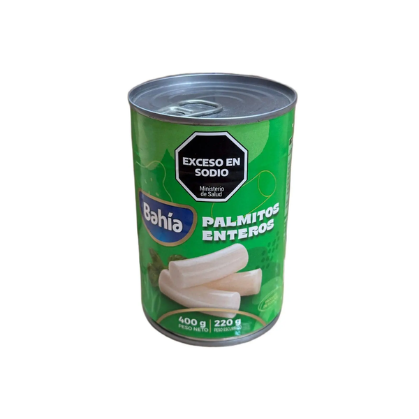 BAHIA PALMITO ENTEROS 400G *24