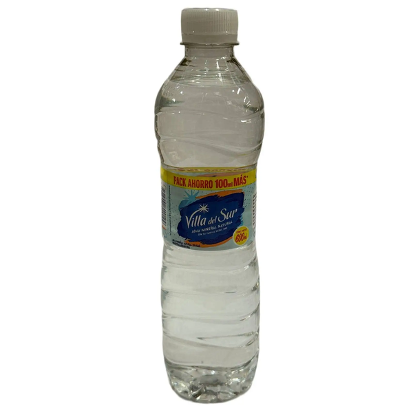 AGUA VILLA DEL  SUR X600ML C/U *12