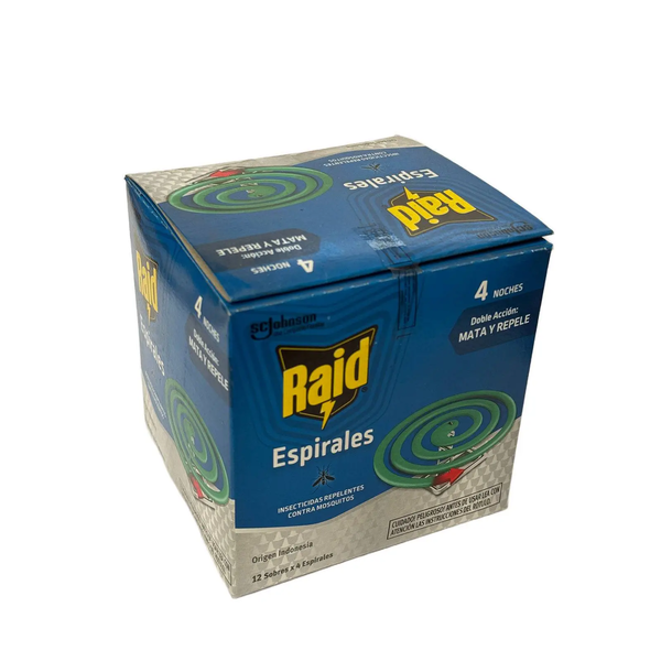 ESPIRAL RAID SOBRES 4U X 12 *4