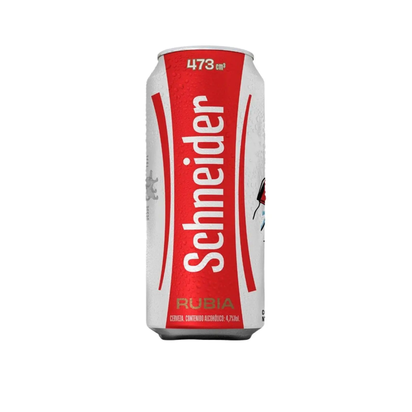 CERVEZA SCHNEIDER LATA 473MLX6U*4