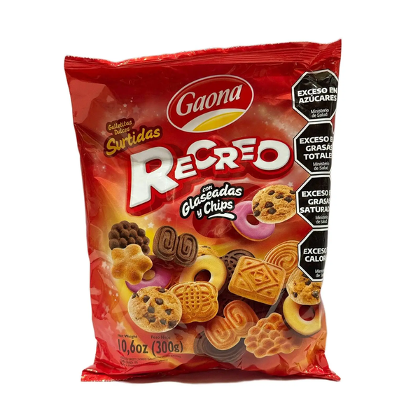GALLETITAS SURTIDAS RECREO GAONA*300GSX14