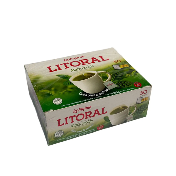 MATE COCIDO LITORAL LA VIRGINIA X50 *10