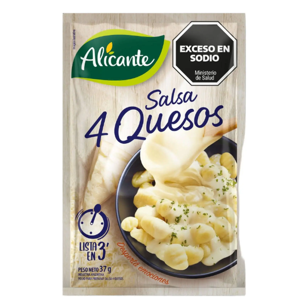 SALSA 4 QUESO  ALICANTE X 40G  *12