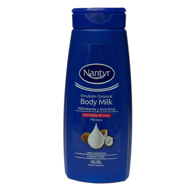 EMULSION CORP NANTYR BODY MILK *400ML *12