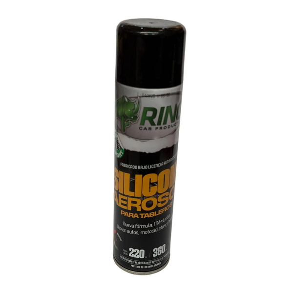 RINO SILICONA AEROSOL P/ TABLEROS 360ML *12