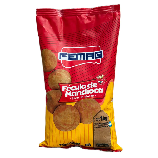 FECULA DE MANDIOCA FEMAG 1KG*10