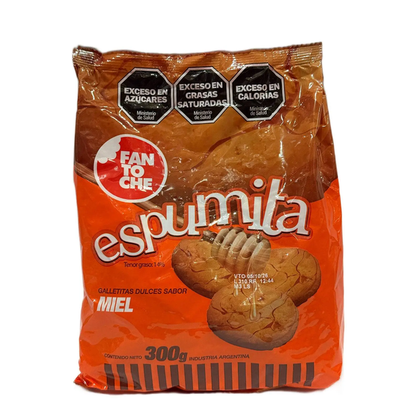 GALLETITAS FANTOCHE ESPUMITA 300G *12