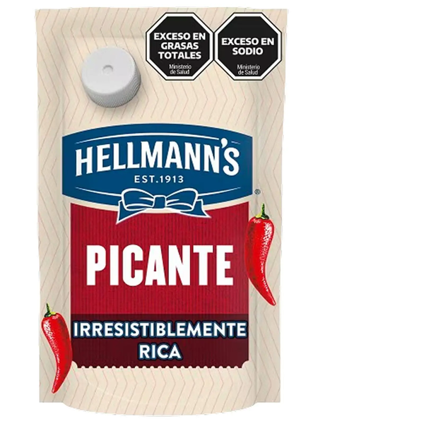 MAYONESA HELLMANNS PICANTE 237G *