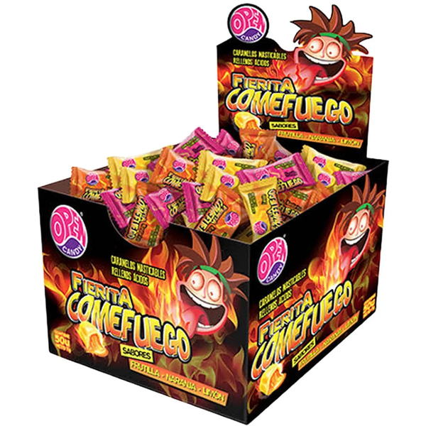 CHICLE COME FUEGO OPEN X50U  *18