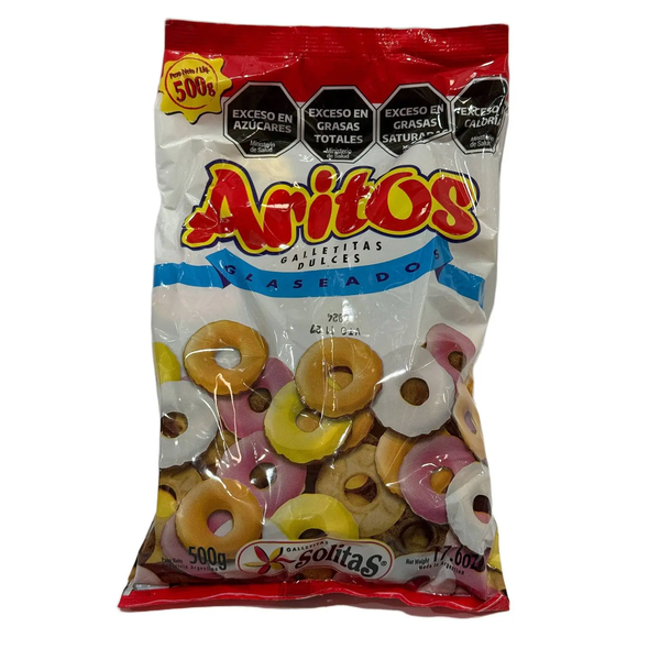 ARITOS SOLITAS SURT X 500G *8