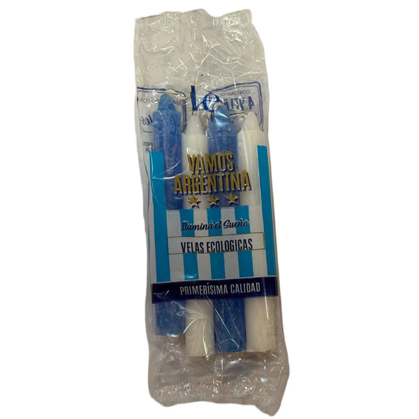 VELAS LOUDES  ARGENT CORTA X4 X110G*48