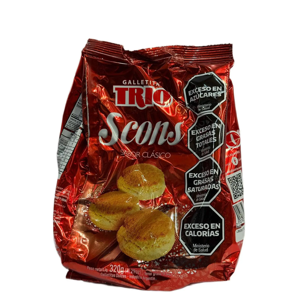 GALLETITAS TRIO SCONS 320G *12