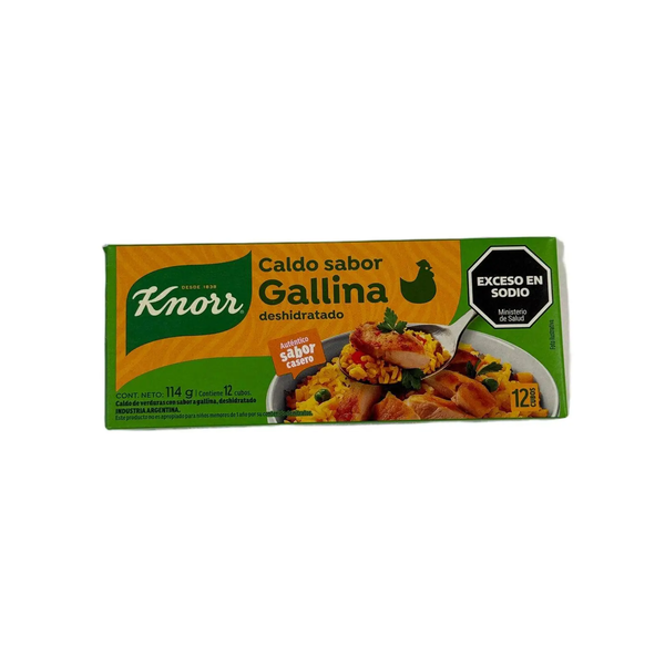 CALDOS KNORR GALLINA X12U*80