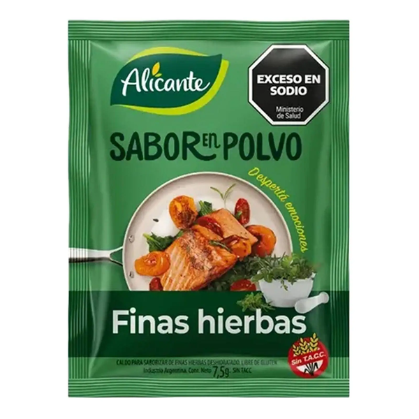 SABORIZANTE ALICANTE FINAS HIERBAS X 12U *10