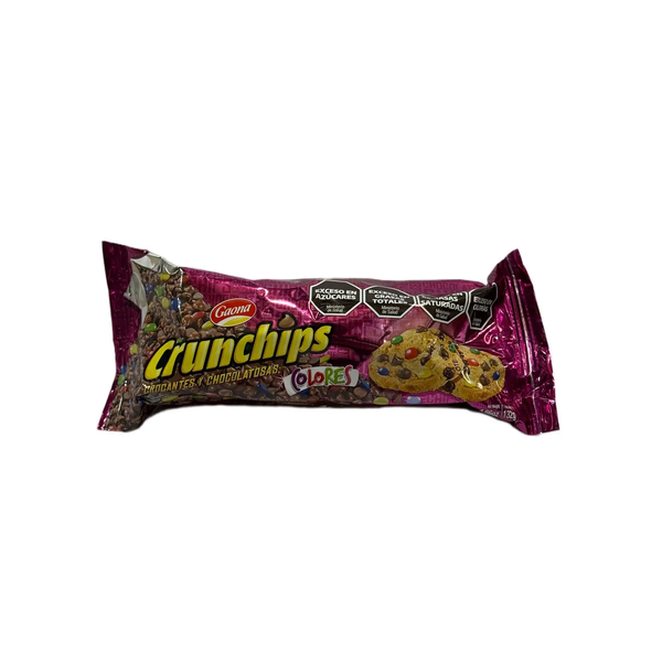 GALLETITAS CRUNCHIPS COLORES GAONA X 132GS*35