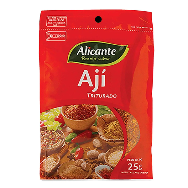AJI TRITURADO ALICANTE X 25G*12