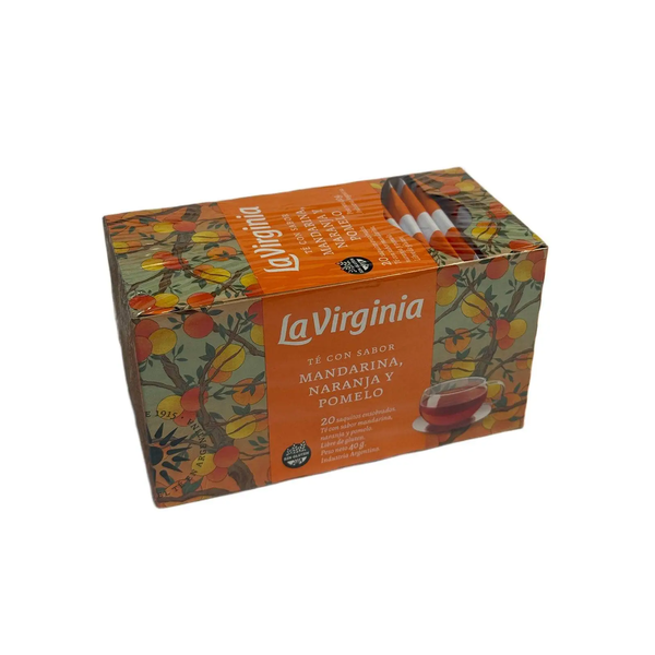 TE LA VIRGINIA MANDARINA, NAR Y POM 20x40g *6