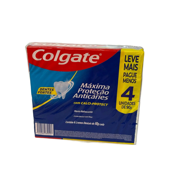 COLGATE CREMA DENTAL X90G X4 UNID*18