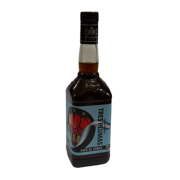 CAFE AL COÑAC TRES PLUMAS 750ML*18