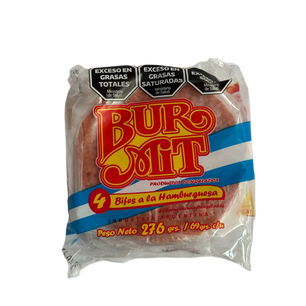 BUR MIT HAMBURGUESA X4 276G *18