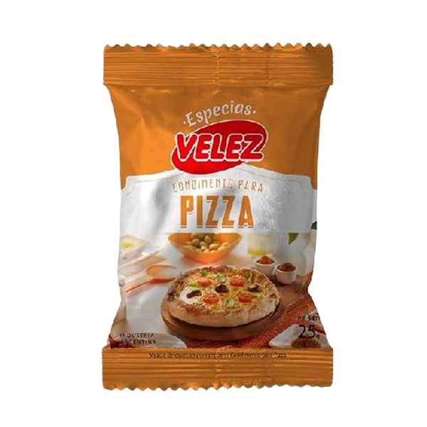 VELEZ CONDIMENTO PARA PIZZA 25G*10
