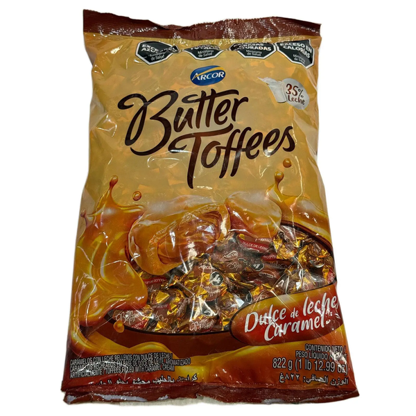 CARAMELO BUTTER TOFFE D D LECHE 822G *6