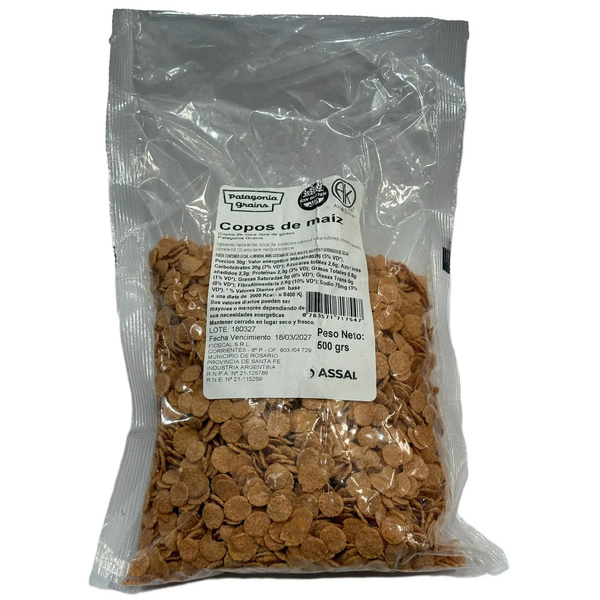 COPOS DE MAIZ S/AZUCAR X550G+10 SIN tACC