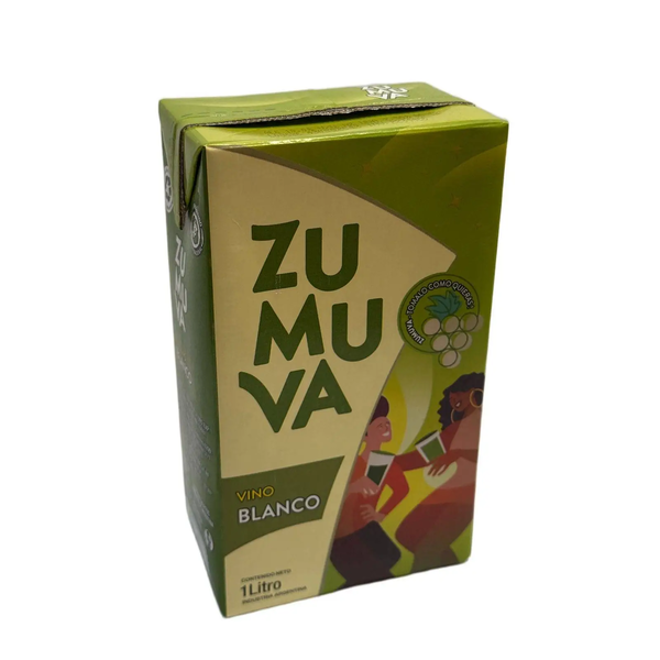VINO ZUMUVA TETRA BLANCO 1LT *12