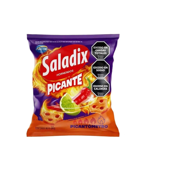 SALADIX PICANTE TIRA 30G X6U*8