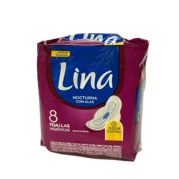 TOALLITA LINAS NOCTURNA C/ALA X8 *24