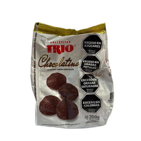 GALLETITAS TRIO CHOCOLA X300GS *12