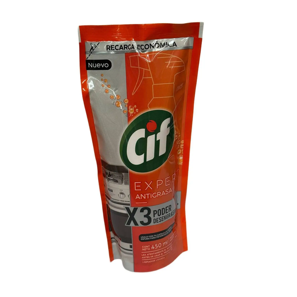 CIF ANTIGRASA DOY PACK X 450ML *15