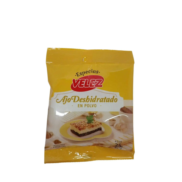 VELEZ ESPECIAS AJO EN POLVO X25G *10