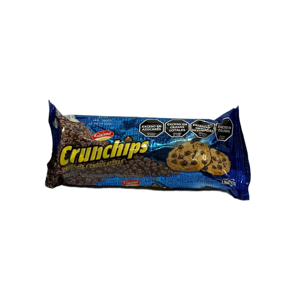 GALLETITAS CRUNCHIPS GAONA CHOCOLAT X132GS*35