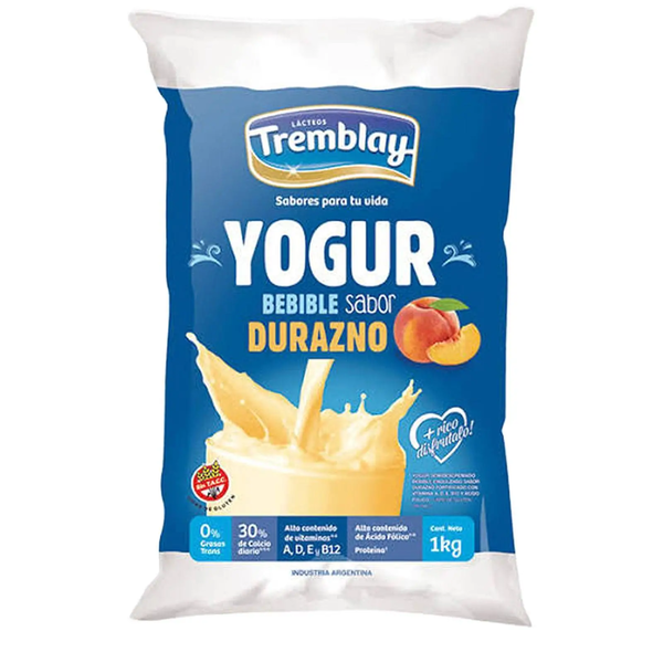 TREMBLAY YOGUR BEBIBLE DURAZNO X900  *10