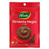 PIMIENTA NEGRA MOLIDA  ALICANTE X 25G *12