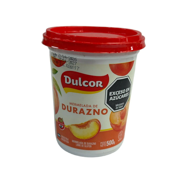 MERMELADA DULCOR DURAZNO 500G *12