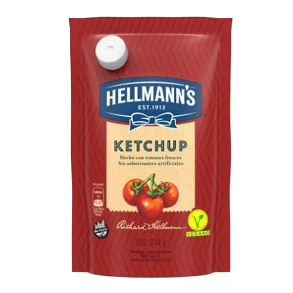 KETCHUP HELLMANNS 250G*12