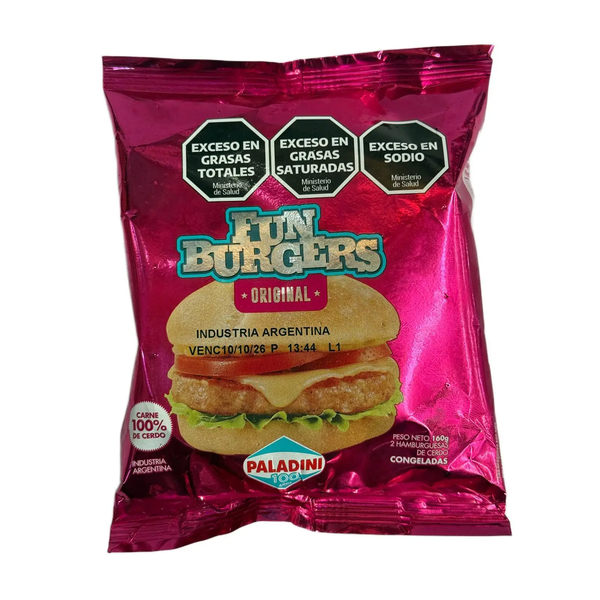 FUN BURGERS  ORIGINAL X160GX2U*16