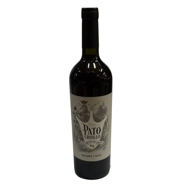 VINO PATO CRIOLLO MALBECX750ML*6