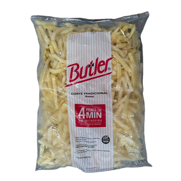PAPAS PREFRITAS CONGELADAS BUTLER X2.5KG
