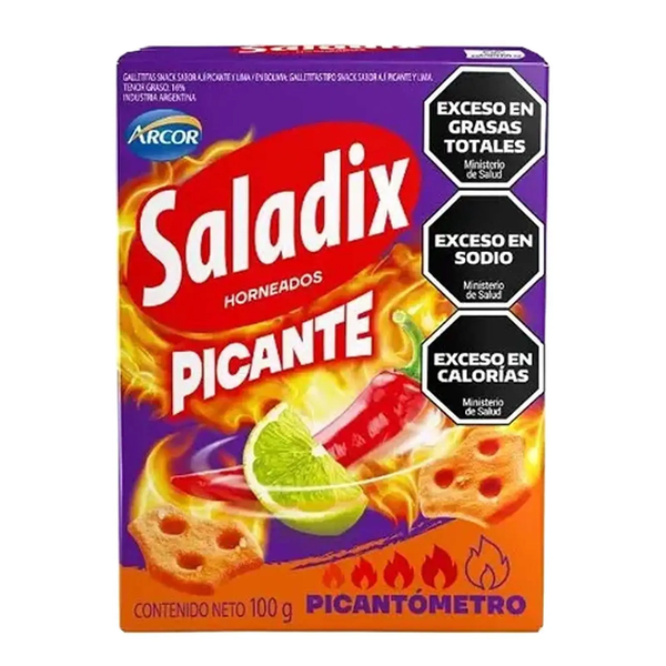 SALADIX CAJA PICANTE x100g*6*4