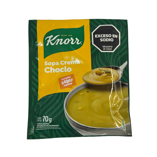 SOPA CREMA KNORR - CHOCLO X64GRS *10