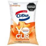 COTAR YOGUR DURAZNO SACHET X 1L